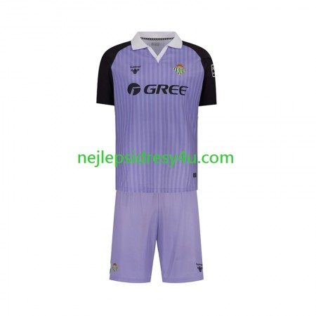 Fotbalový Dres Real Betis Brankářské Retro Dětské Domácí 2025/26 Fotbalový Dres Real Betis Brankářské Retro Dětské Domácí 2025/26